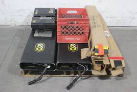 C1683-86 Kino 4-bank 2 Flo Fixture And Ballast Kit With Spare Bulbs Hardware