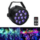 La-0029-12ruv Lalucenatz Black Light Uv Par Lights Controlled By Remote And