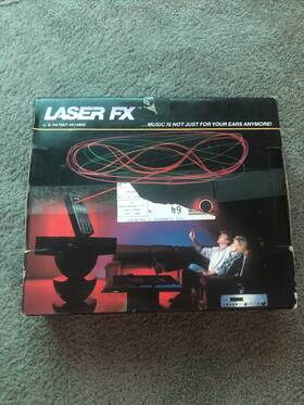 Laser Fx 016363234570 Vintage Light Show Kit 1980s Retro Sound Activated Rave Visual