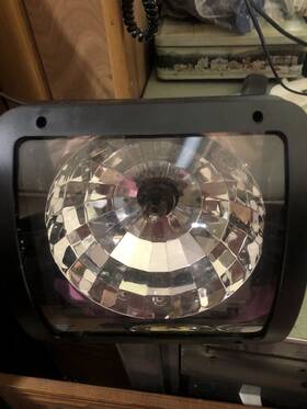 1814 Lava Light Party Strobe Variable Speed Wall Mountable Bright White Flashing Test