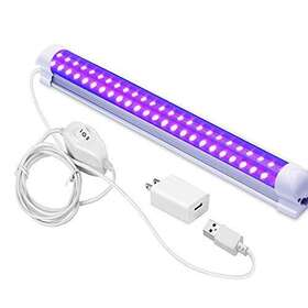 Leciel 608912686666 Black Light Bulbs Uv Led 10w Portable Blacklight For Poster Art Parties