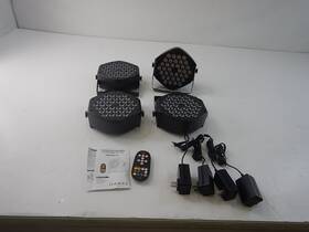 Litake 198290648498 4 Set Wireless Rechargeable Par Can Lights