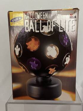 Lite F/x 788432192707 Vintage Halloween Ball Of Disco Light Rotating Lamp