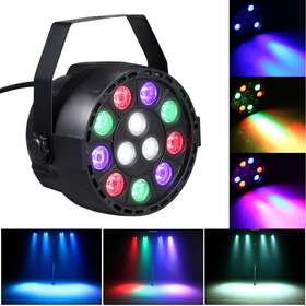 Brv5464506098223ap Lixada 12led 30w Rgbw Par Can Light Stage Lighting Dmx Party Show Wash Lights Lot I4d2