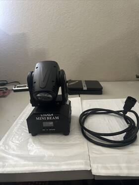 Ds-641 Lixada Mini Beam Led Moving Head Stage Light Model #2