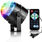 M6-wsjr-k711 Coidea Disco Lights Sound Activated Ball Party Light Colors Strobe