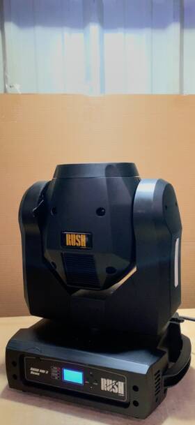 90280010 Martin Rush Mh 3 Beam Moving Head Light - Case Damage Tested