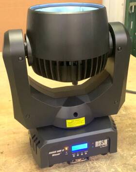 90280080 Martin For Parts Rush Mh 6 Wash Moving Light - Pan And Tilt Not Working