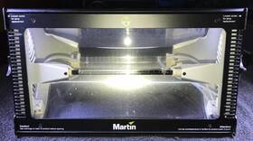 Atomin3000us Martin Atomic 3000 Us Dmx High Power Strobe Light Inch 120v In Clean Condition