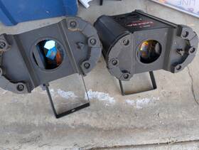 Dc1-us Martin 2x Mania Stage Lighting Projector Partially Working
