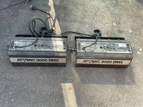 Jua2631 Martin T20a Atomic 3000 Dmx Strobe Light 250v/lot Of 2 / For Parts