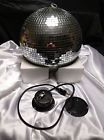 Mb-12 Adam Import Co Glass Mirrored Disco Ball With Mbt Motor