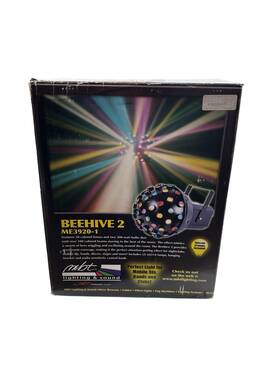 Me3920-1 Mbt Bee Hive 2 Dj Disco Light Sound Activated Vintage Club Effect