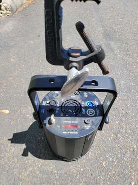 Cg00jcd Mega-lite Light Effects 3000 Trgb 60 Bc Pro Color Cannon Used