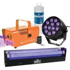 Miniparuvledfogpk4 Eliminator Lighting Halloween Party Mini Par Uv Led 0707943565145