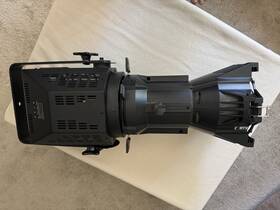 612752 Monoprice Cob Led Ellipsoidal - White 3200k 19 With Gobo Holder 200w