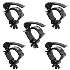 Mountain-ark 611885801356 5 Pack 2 Inch Dj Stage Lighting Clamps Truss Clamp Heavy Duty 220 Lbs For Mov