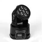 Movingheadlight-w Unbranded 7 X 10w Rgbw 4 In 1 Led Mini Moving Head Dj Disco Stage Party Effect Light New