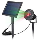 New Solar Star Projector Outdoor Christmas Light For Holiday Red Green Waterproof 733520905110