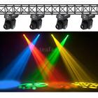 Nuk5441019978968dy Lixada 4x 25w Rgbw Led Moving Head Light Dmx Dj Club Disco Stage Party Lighting Us H1m7