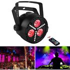 Ok0213r4new Led Par Lights Rgb Uv Smd Strobe By Ir Remote