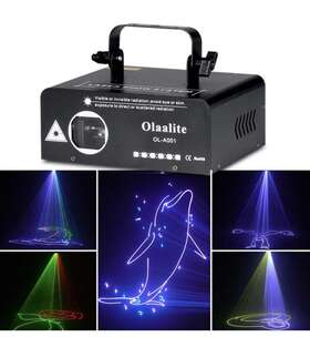 Ol-a001 Olaalite Laser Lights Dj Animation 3d Full Color Stage Light Wi