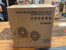 Hyt-021-18p2 Oppsk 180w Rgba Par Lights - Led Stage 2 Pack