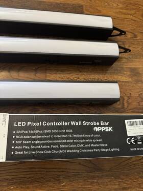 Ok-062-224wl Oppsk Led Stage Light Bar Dmx - 40in 60w 224leds