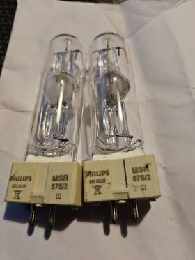 917611 Philips Msr 575/2 10h 575w Gx9.5 Metal Halide Hid Stage Light Bulb Lamp