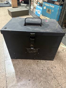 D-5900-61558-72077-af90 Portable Lamp & Equipment Co. Vintage U.s. Navy Multi-purpose Signal Light Original Metal Case