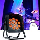 Flat-par-qa12xs Qa12xs American Dj Flat Par Rgba Led Light W Snoot New 819730014511