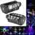 Qgm3464911314198dr Lixada 2pc 80w Double Row Moviong Head Effect Lamp Mini Spider Stage Light 13 19ch P8l0