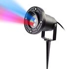 Qirg Magicprime Laser Lights Outdoor Waterproof Red Blue Light Moving Star For 711301368477