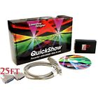 Quickshow Pangolin Look 2.7 Quick Show Fb3 Usb Laser Software System 25 Ft Ilda Cable 0793573952103