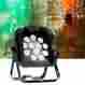 Flat-par-qwh12xs Qwh12x American Dj Flat Par Rgbw Led Light W Snoot New