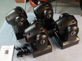 Ridgeyard 723044265852 60w Led Moving Head Light Rgbw Gobo Beam Dmx Spot Lights Set Of 4