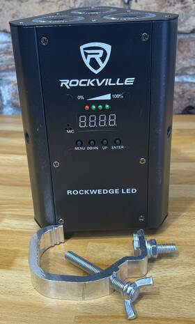 Rockville 726084331723 Rockwedge Led Black