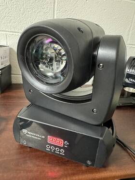 Rockville 810095682667 Rock Beam Dc Dj Club Stage Moving Head Light