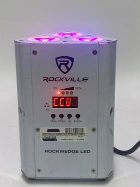 Ud4051328 Rockville Audio 613816422067 Rockwedge Led 54w Rgbwa Uv Battery Powered Par Light