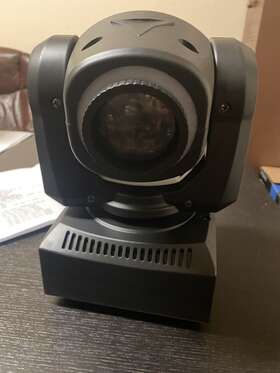 Chzq-b147w-us Rohs Hw4010s12v Mini Gobo Ledspot Moving Head Light