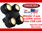 4x100w Sl-lw100 Showlight Blinder Eye Warm White Cob Led
