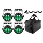 Slimparproqusb-4pk Chauvet Dj 4 Slimpar 748296105008