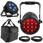 Slimparproqz12uscase Chauvet Dj Slimpar Pro Led Usb Compatible Wash 0707943555719