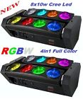 8x10w Spider Rgbw 4in1 Moving 180 Lighting Led Degree 2pcs