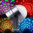 St-316 Supertech 7 Color Changing Sound Active 3w Rgb Crystal Led Mini Magic Rotating 521685680344