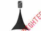 Swltpsblk-c Odyssey Cases Swltps-blk-c 360 Degree Blk Slip Screen Package W 1.5 2 O Clamp