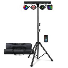 Pl-31u Telbum Dj Lights With Stand Party Bar Gig Lighting Package Carry Bag Sound Ac