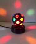 Ts-09c Ting Shen Vtg Disco Ball Strobe Light Rotating Multi Color