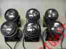 Tsp4515 Tsp45 American Dj Supplies Inc Lot Of Six Incandescent Stage Spot Lights 30 Watts Model