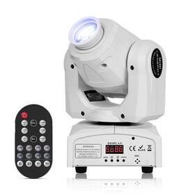 U King 728458374053 60w Moving Head Lights White Led Dj Rgbw Stage Light Wi